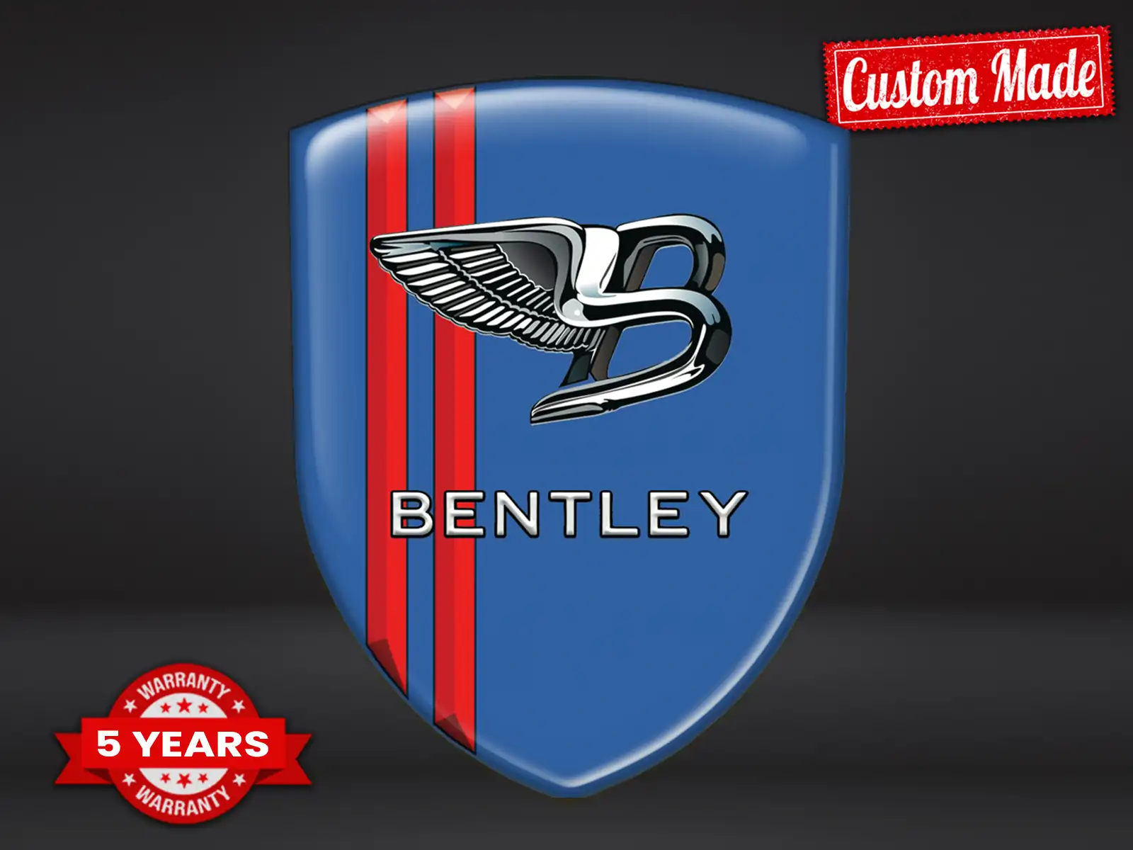 Bentley Pegatinas Logo Personalizadas Pro Máximo Estilo Duradero